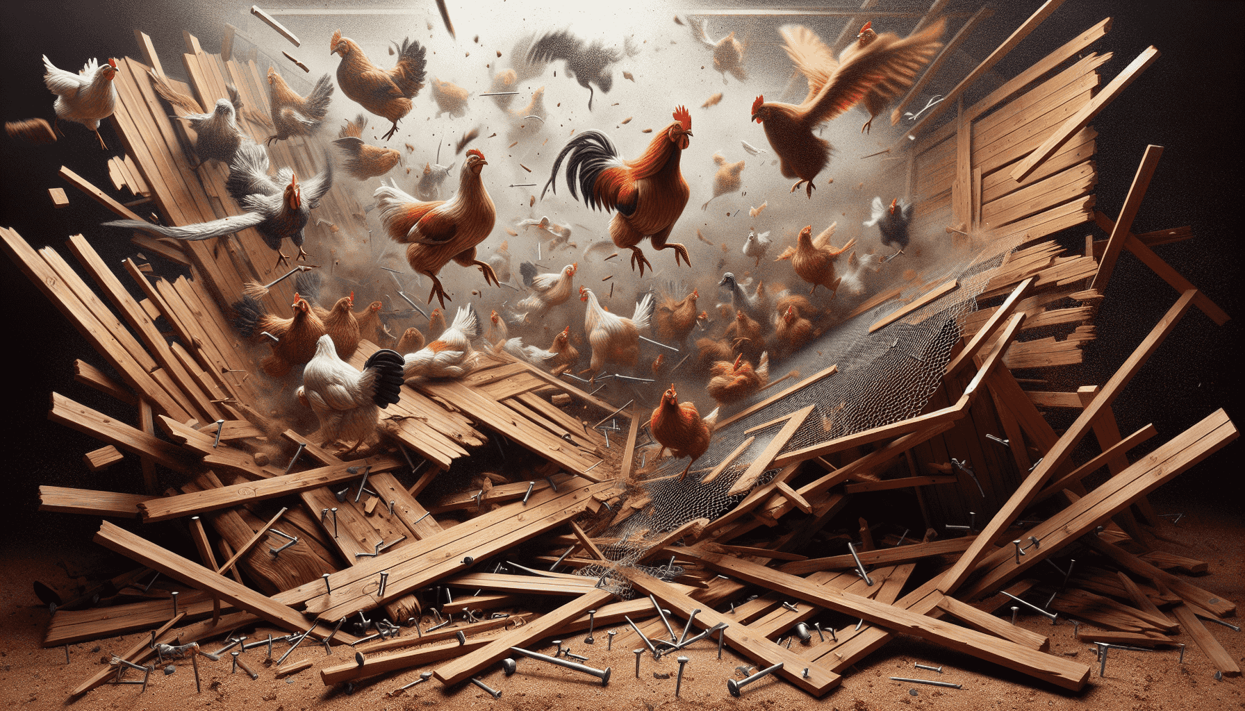 Chaos of coop collapse